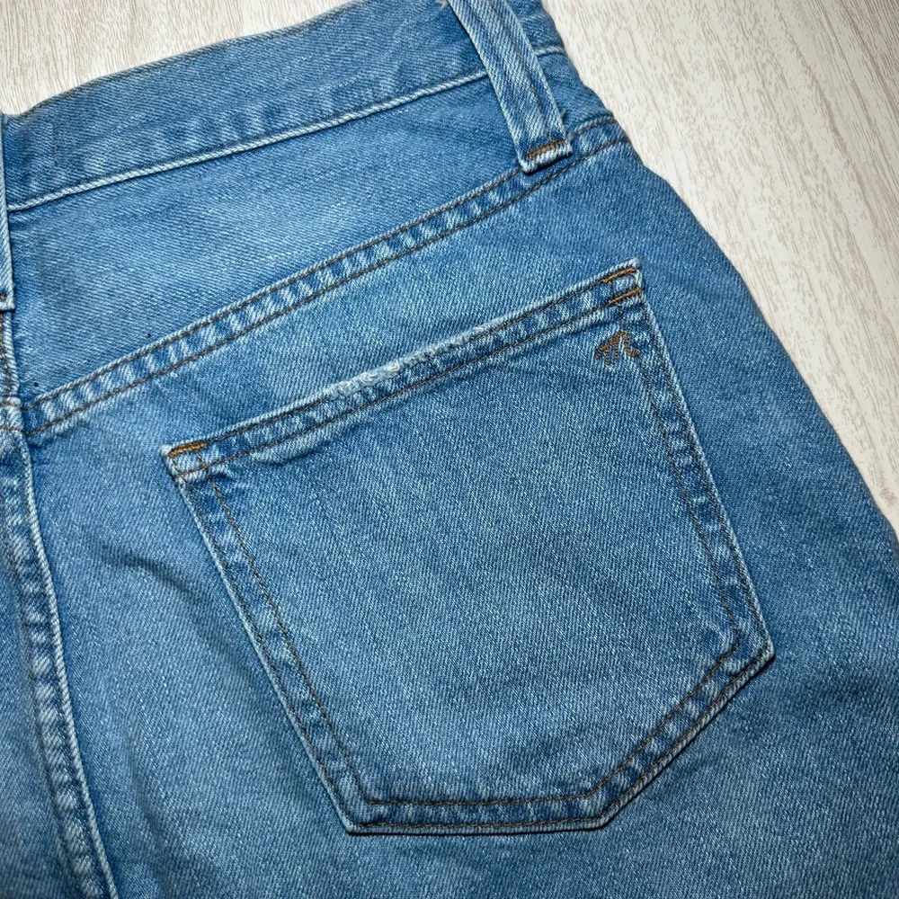 Madewell Light Blue Denim Mini Skirt